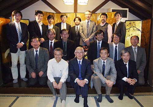 白川先生と共に